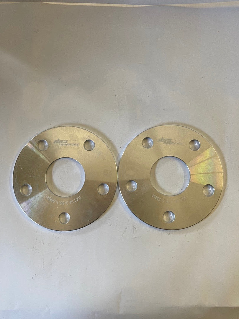 M12x1.5 wheel spacers