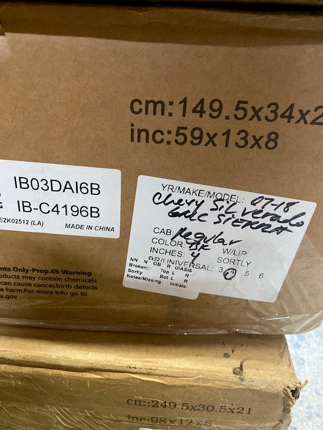 07-18 Silverado/Sierra Regular Cab Bk 4inch