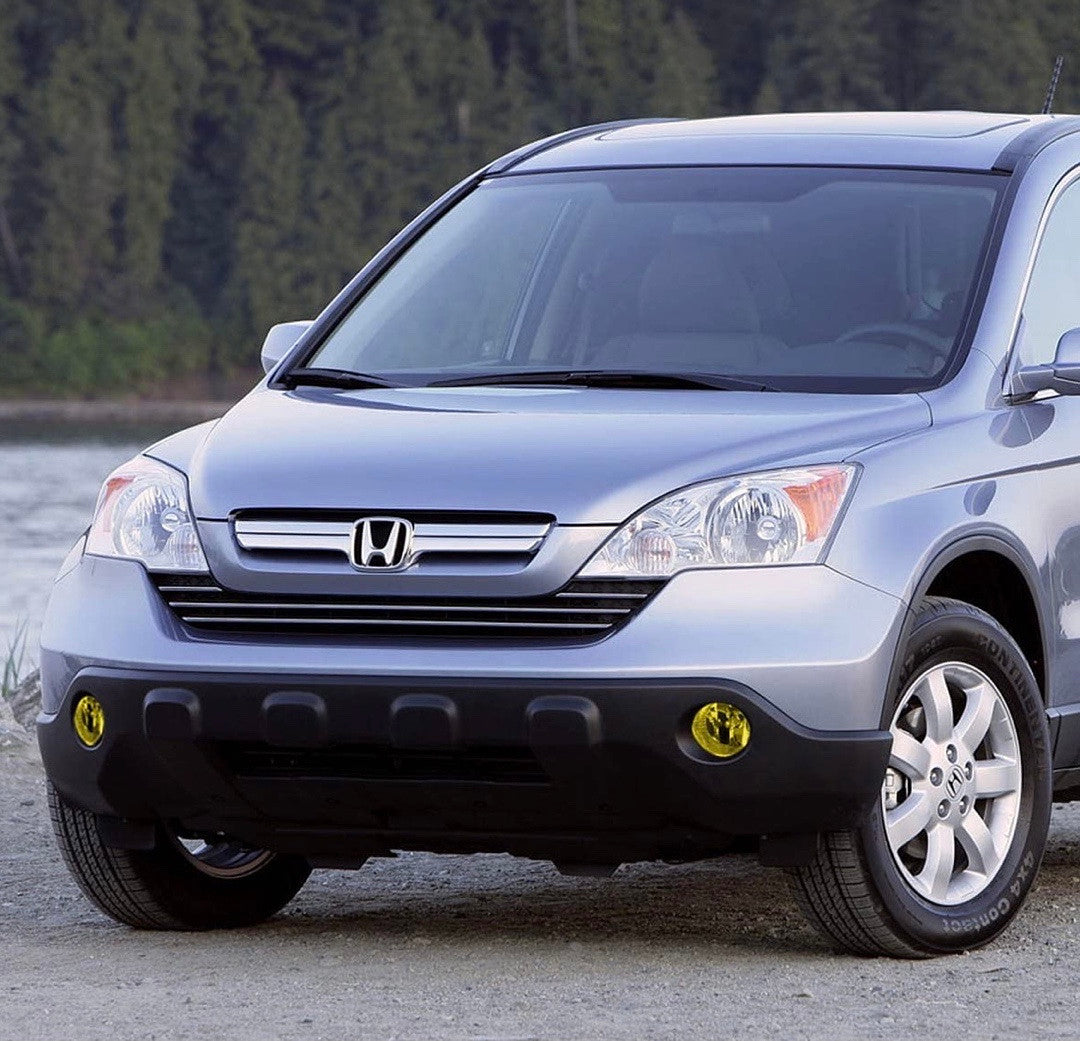 Front Bumper Amber Fog Lights Enhance visibility Compatible with 07-09 CRV, parachoques delantero √°mbar luz antiniebla