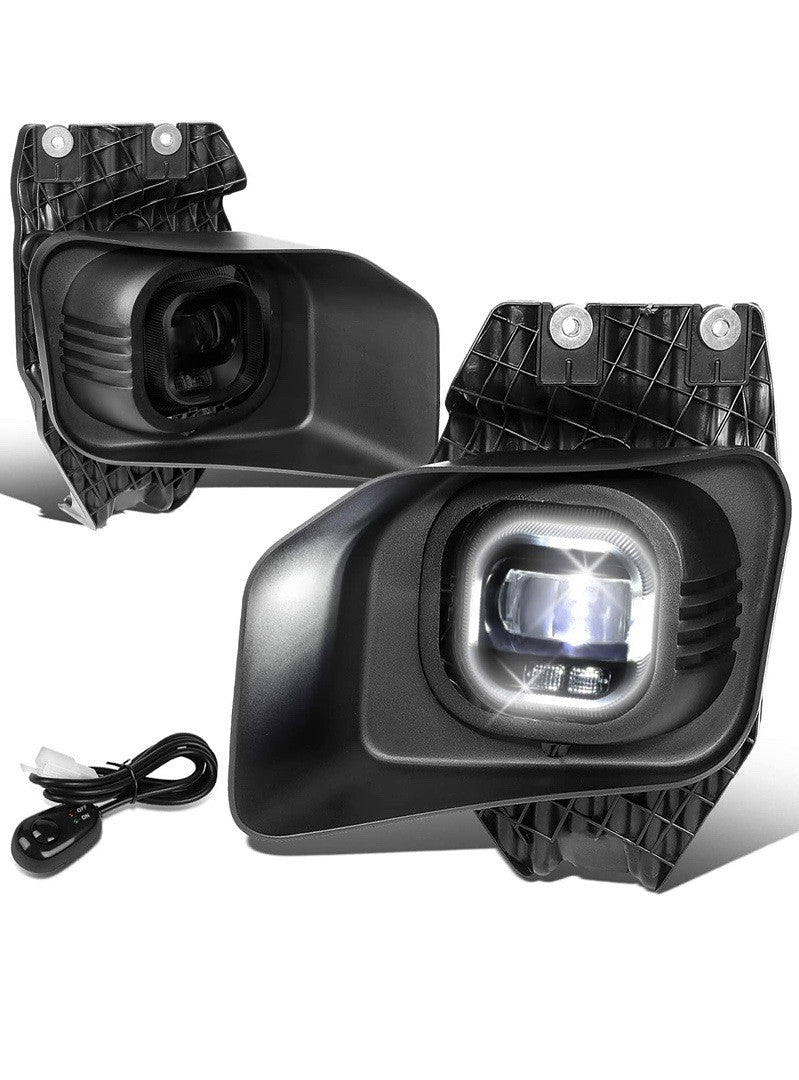LED Smoked Fog Lights Enhanced visibility for 11-16 Ford F250 F350 F450 F550 SD, luz antiniebla