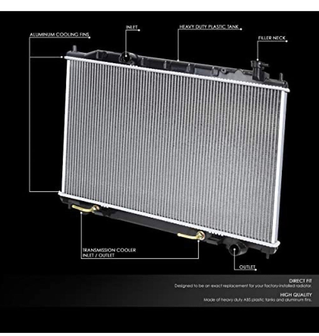 03-07 Nissan Murano OE Style Aluminum Core Radiator DPI