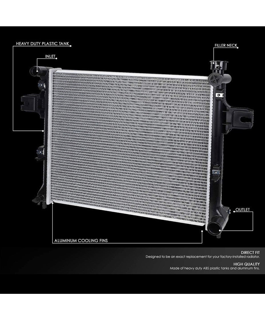 Aluminum Core Radiator [For 05-10 Jeep Grand Cherokee AT]