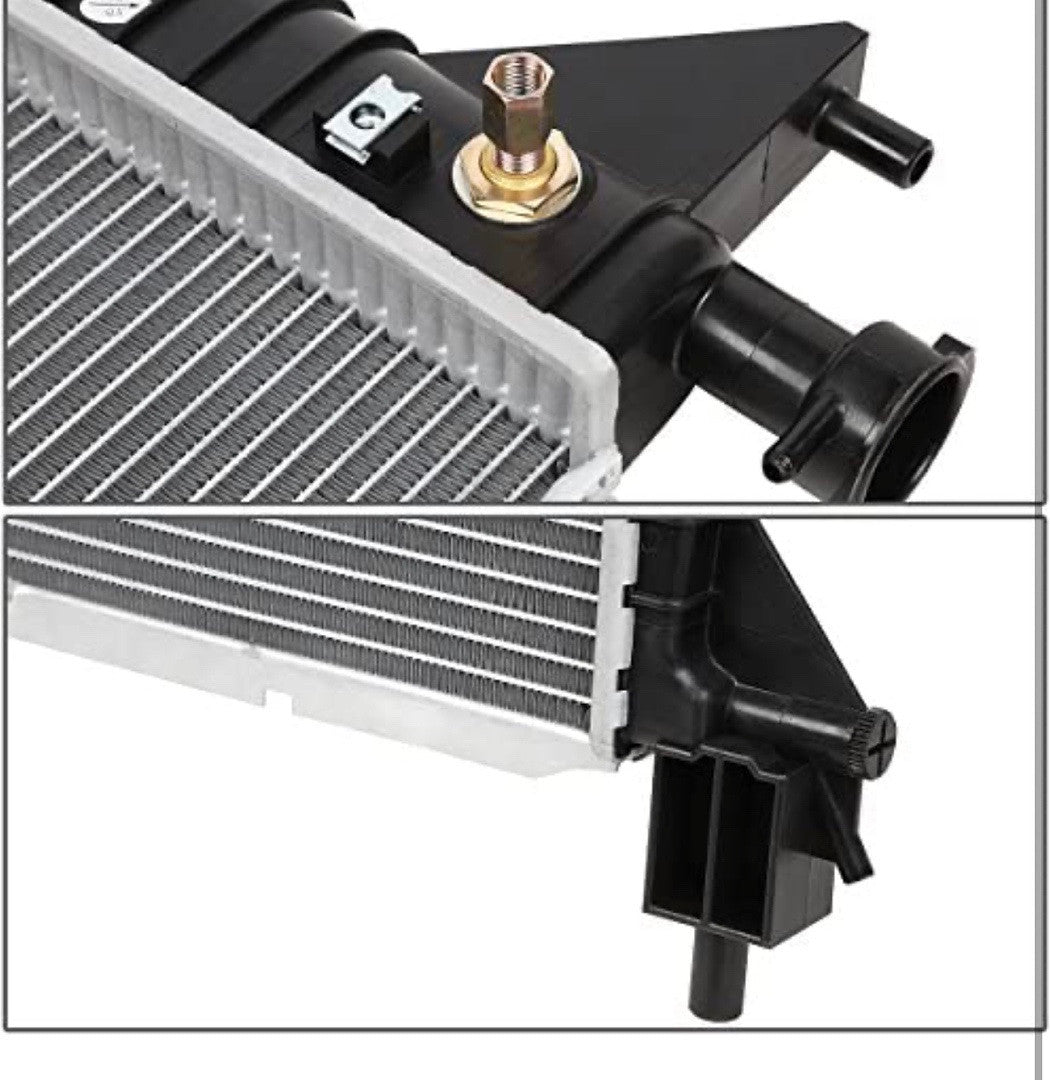 New OEM-RA-1488 Black Aluminum Radiator (94-96 Ford Mustang)