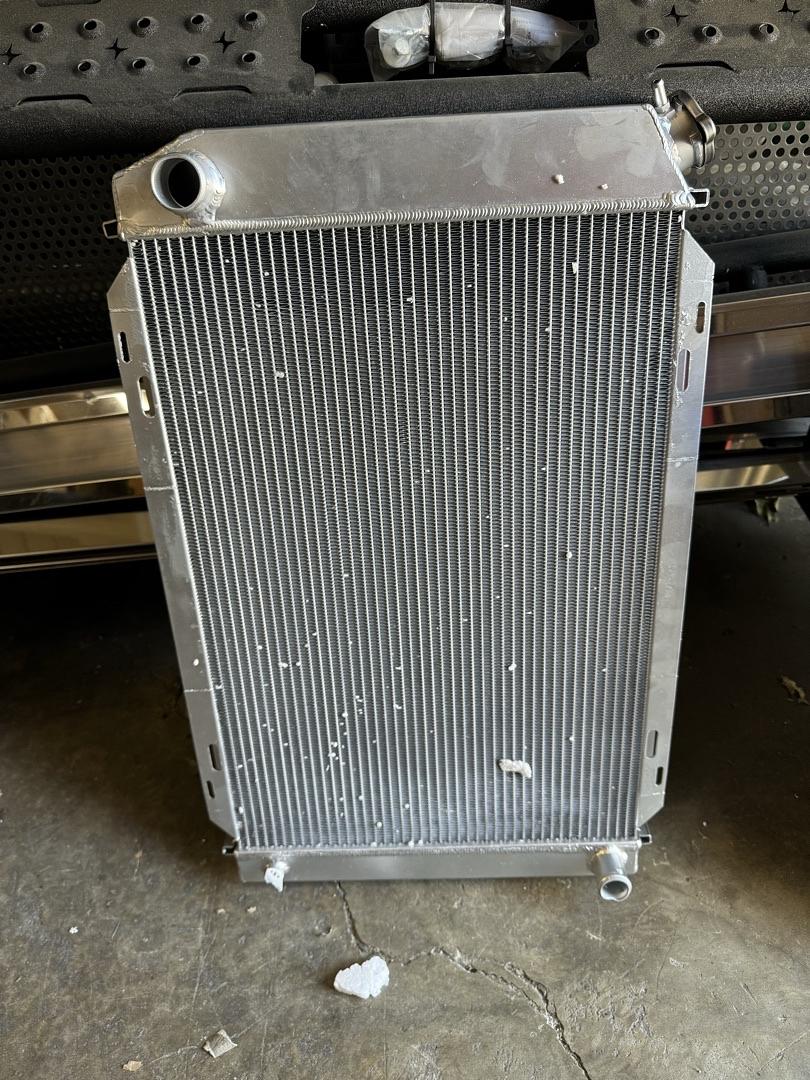 79 - 93 Ford Mustang 3-Row Full Aluminum Radiator