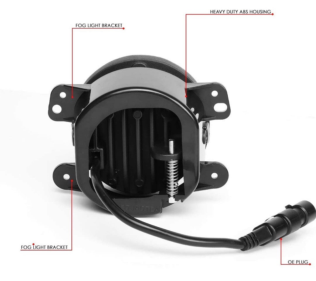 Dodge Charger, 2011-2014Dodge Journey 2010-2019JEEP CHEROKEE 2014-2018Jeep Grand CherOKEE 2011-2013Jeep WRANGLER 2007-2017Jeep WRANGLER JK 2018 chrome FogLight