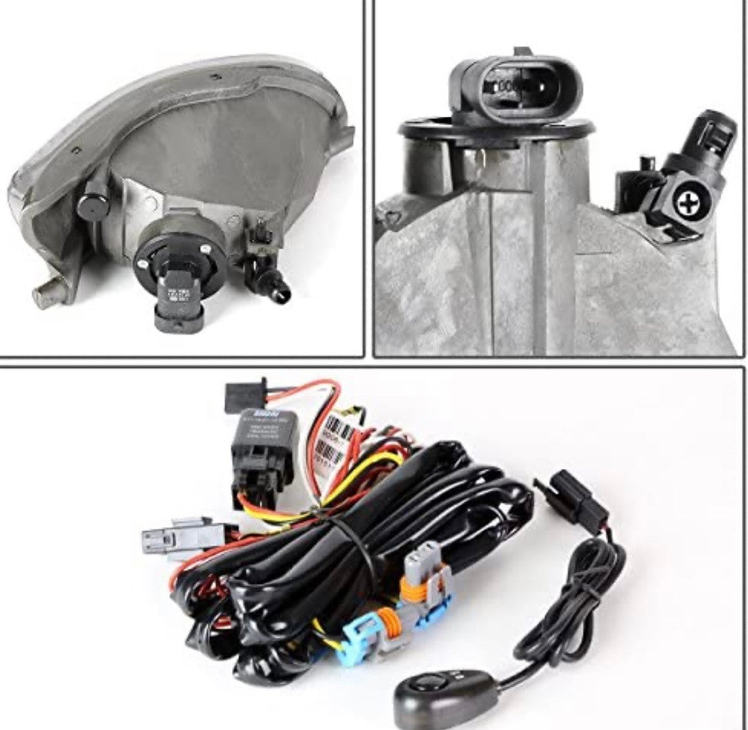 04-06 RX330 07-09 RX350 Chrome Foglight
