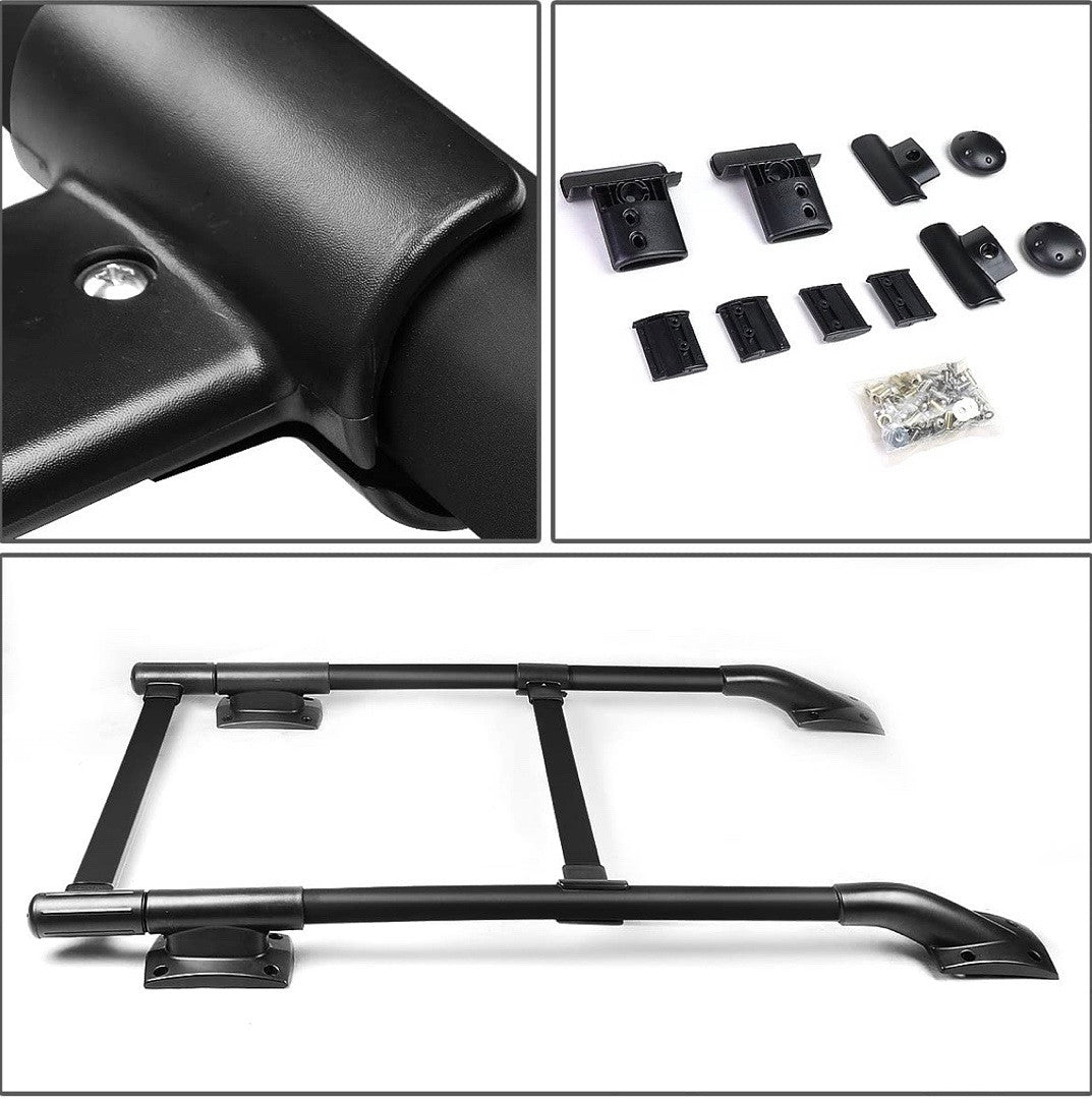 05 to 22 Frontier 4 door cross bar rack and roof rack combo
