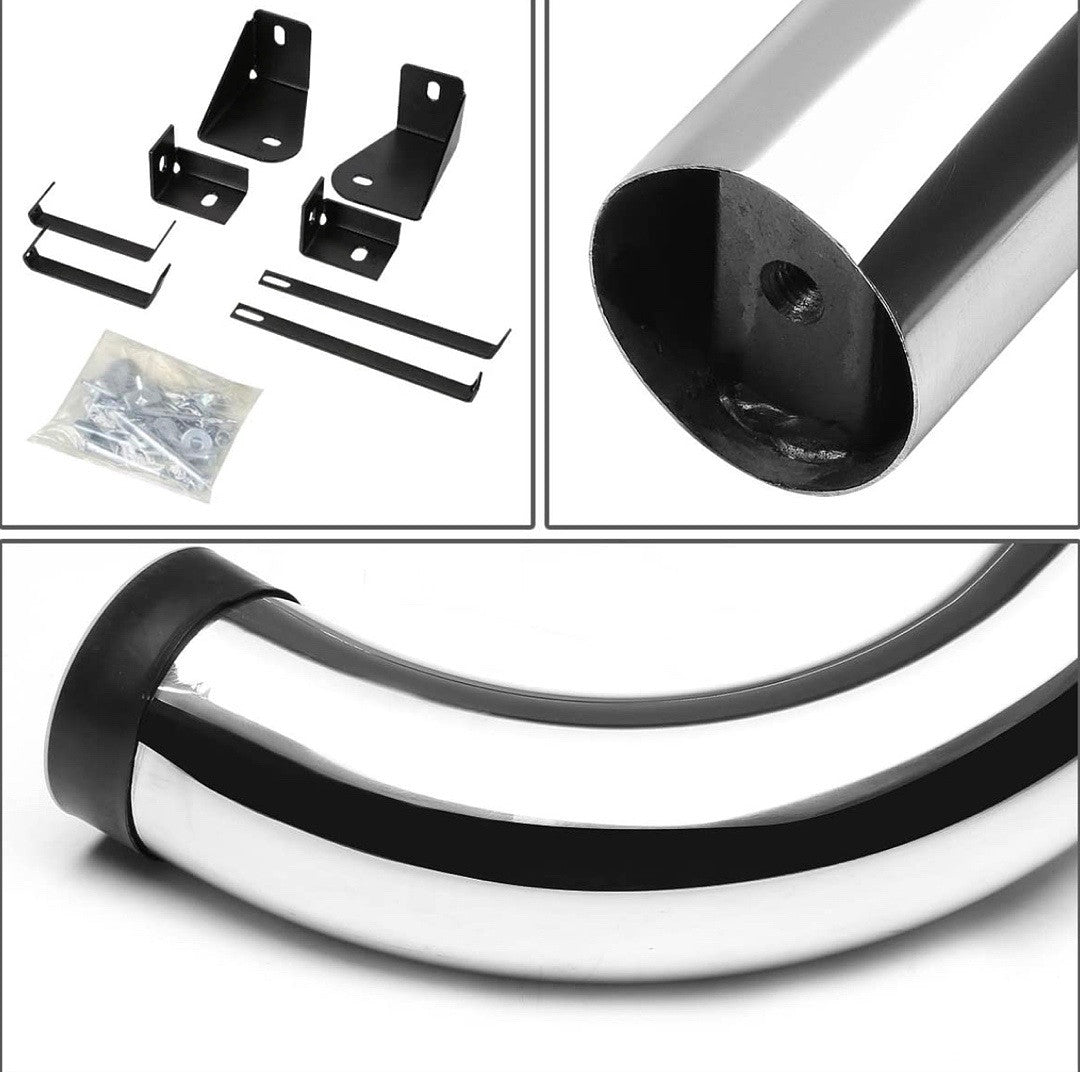 05-11 Dodge Dakota Ext Cab Chrome 3 inches