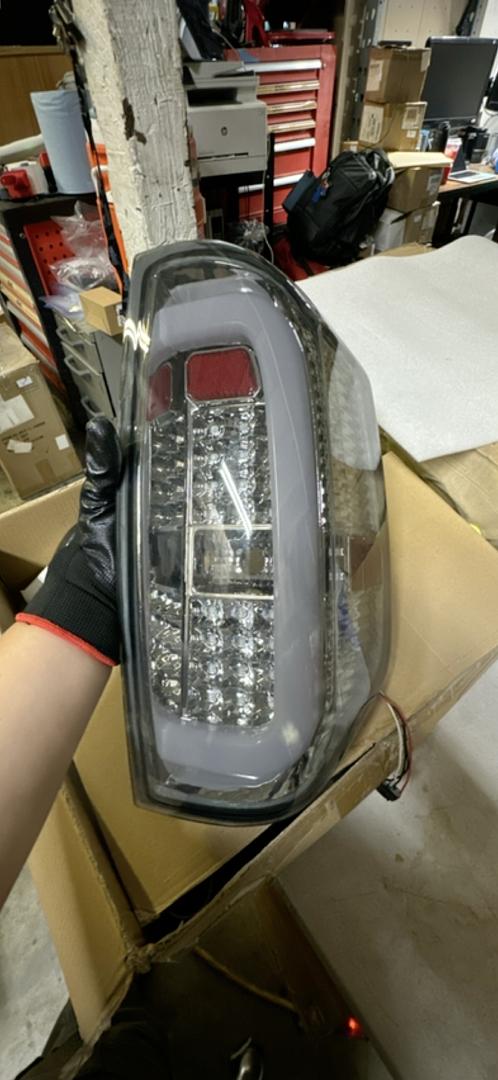 ‚úÖTL-TTU15-LED-3D-CH-SM Pair 3D LED Bar Tail Light Chrome 14-18 Tundra