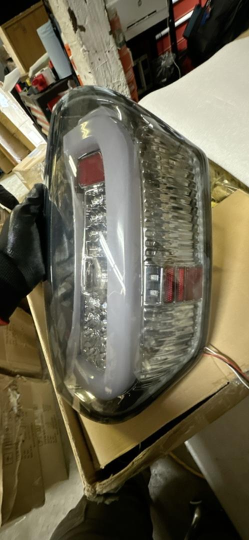 ‚úÖTL-TTU15-LED-3D-CH-SM Pair 3D LED Bar Tail Light Chrome 14-18 Tundra