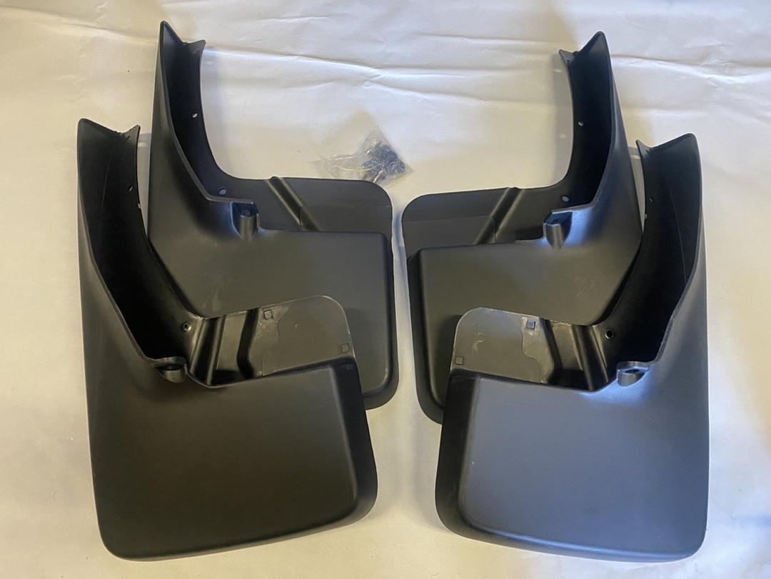 fender splash guards 09-18 dodge ram matte black