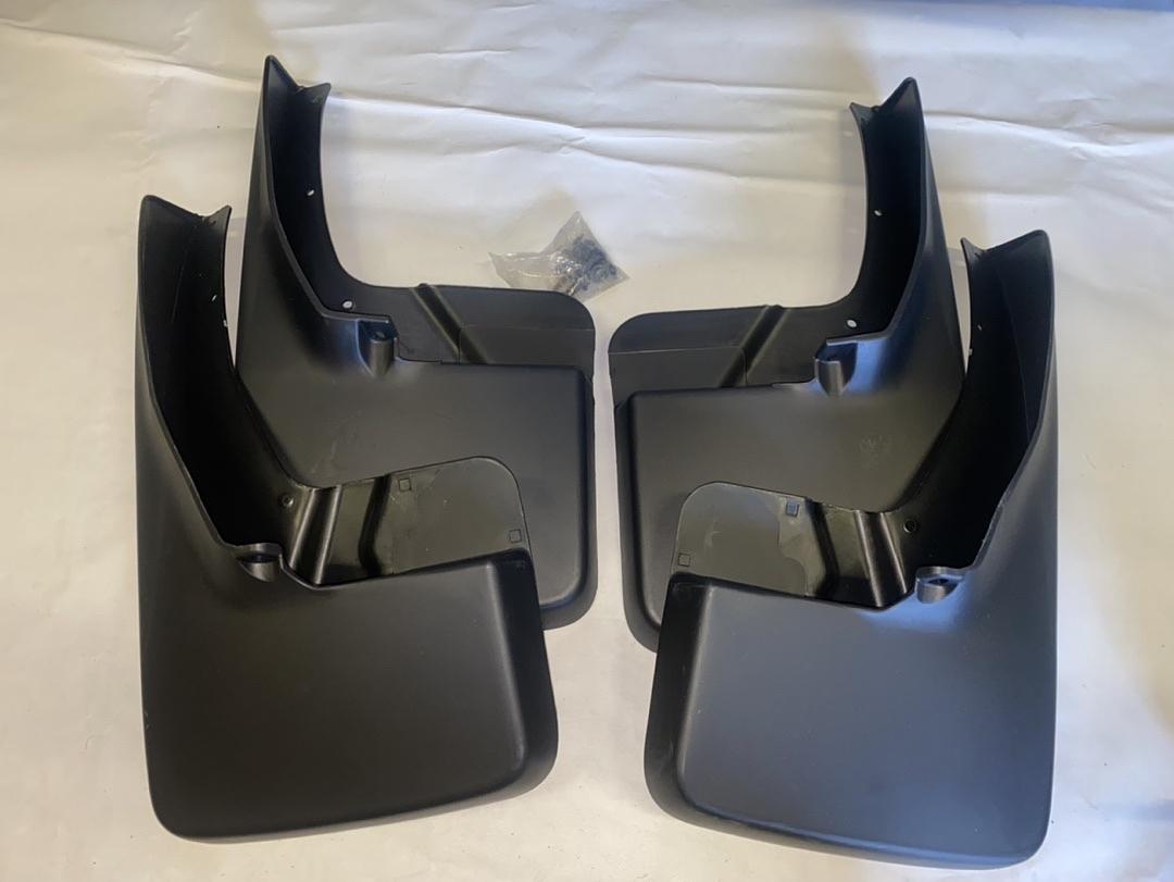 fender splash guards 09-18 dodge ram matte black