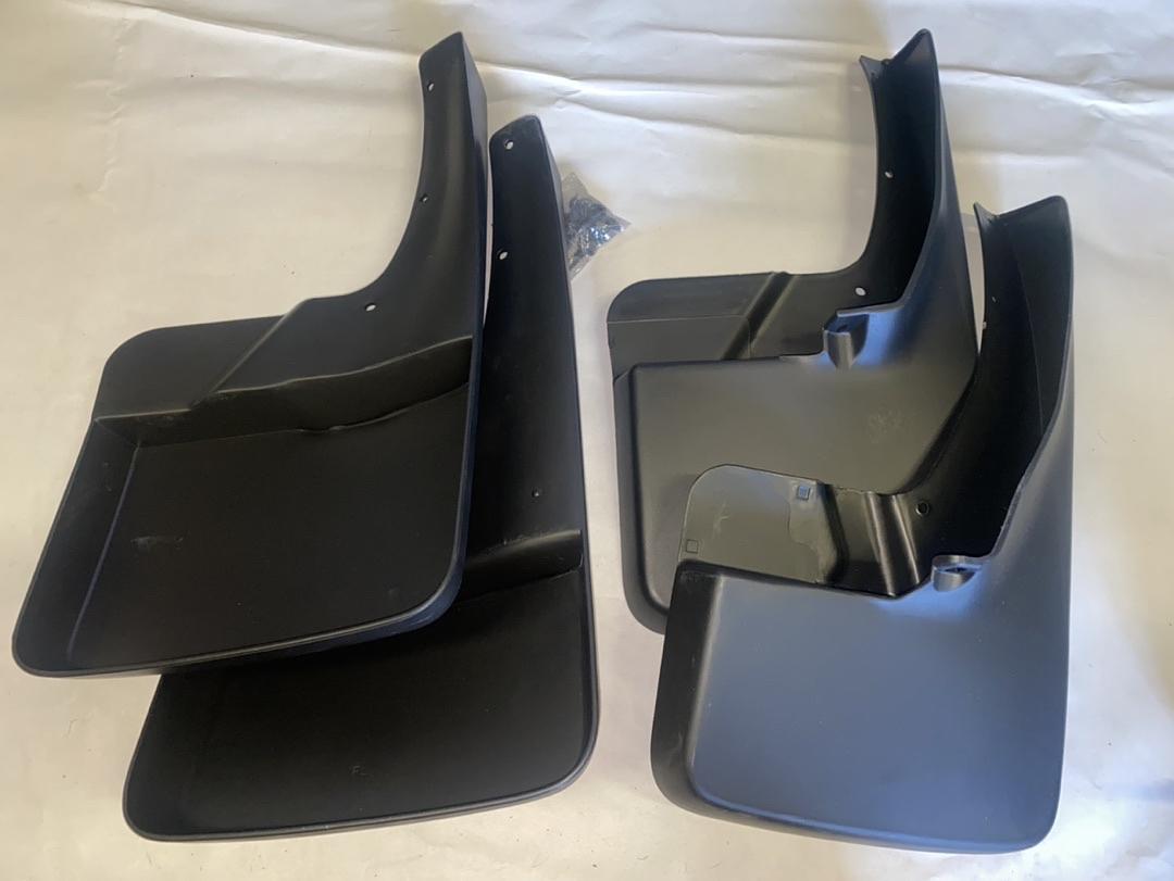 fender splash guards 09-18 dodge ram matte black