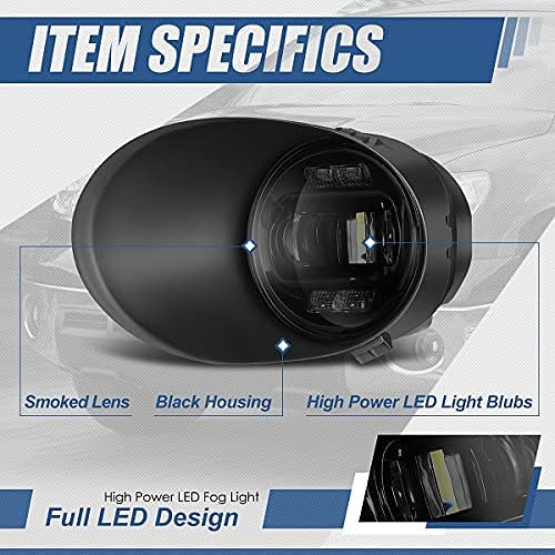 Faros Antiniebla Ahumados para Toyota Tundra 07-14