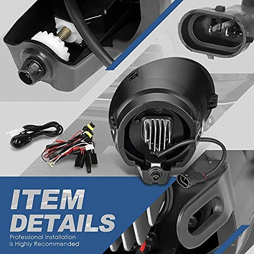 Faros Antiniebla Ahumados para Toyota Tundra 07-14