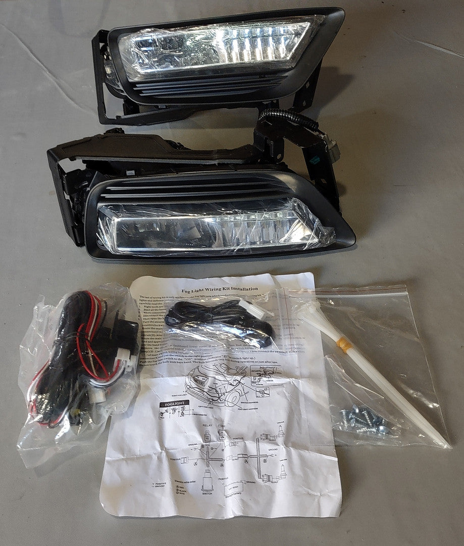 Faros Antiniebla Cromados para Honda Accord 4Dr Sedan 13-14