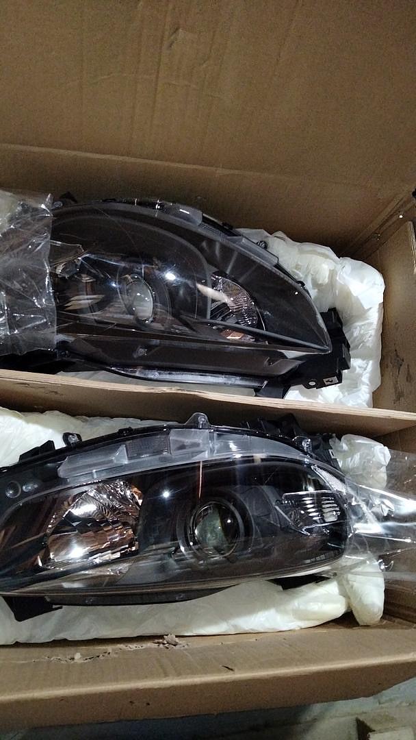 13-16 CX-5 Black ClearFactory Style Projector Headlights Replacement