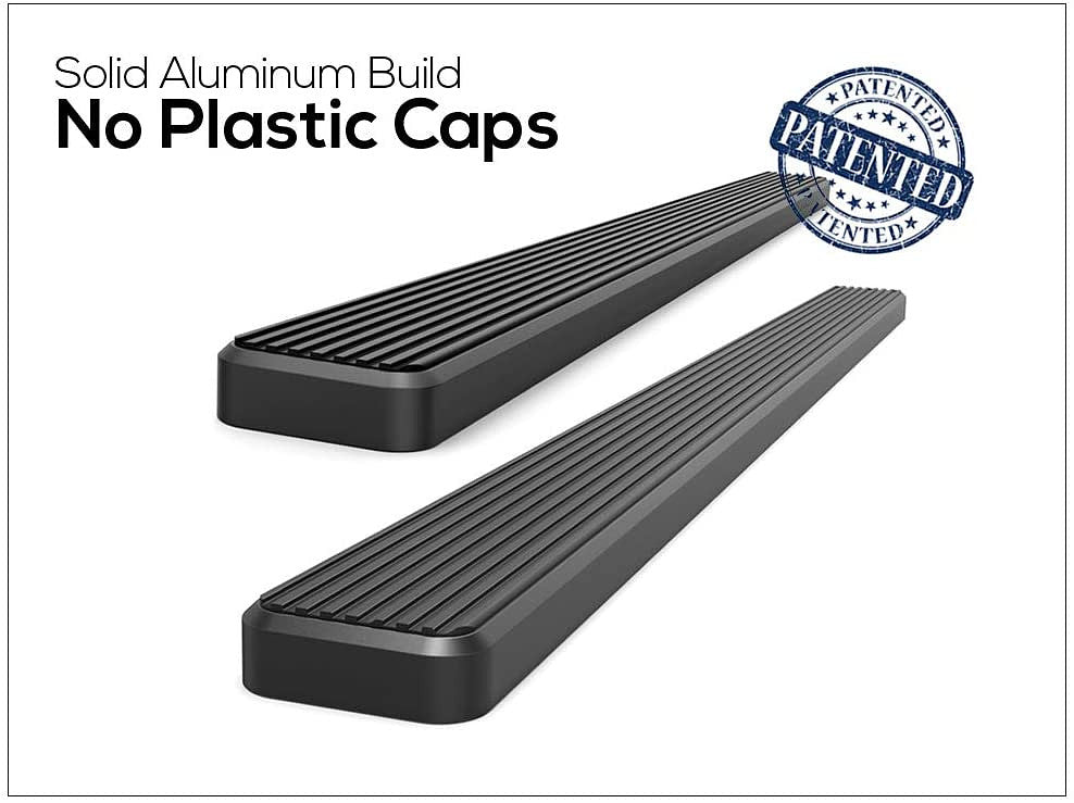 APS iBoard Estribo para Chevrolet/Gmc Silverado/Sierra Extended Cab 2 Full + 2 Suicide Doors 5 pulgadas