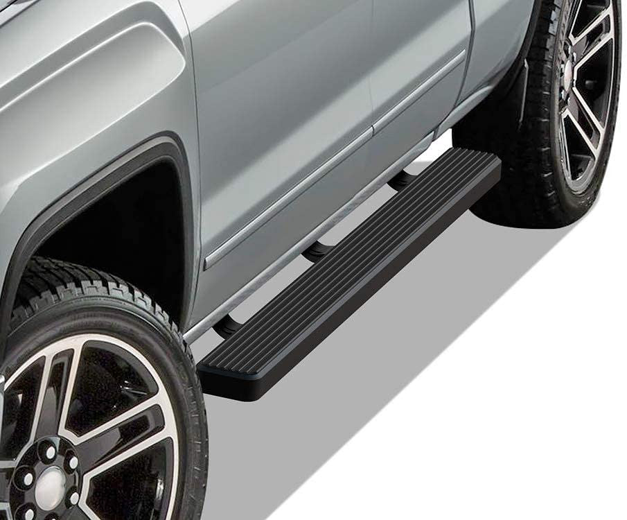 APS iBoard Estribo para Chevrolet/Gmc Silverado/Sierra Extended Cab 2 Full + 2 Suicide Doors 5 pulgadas