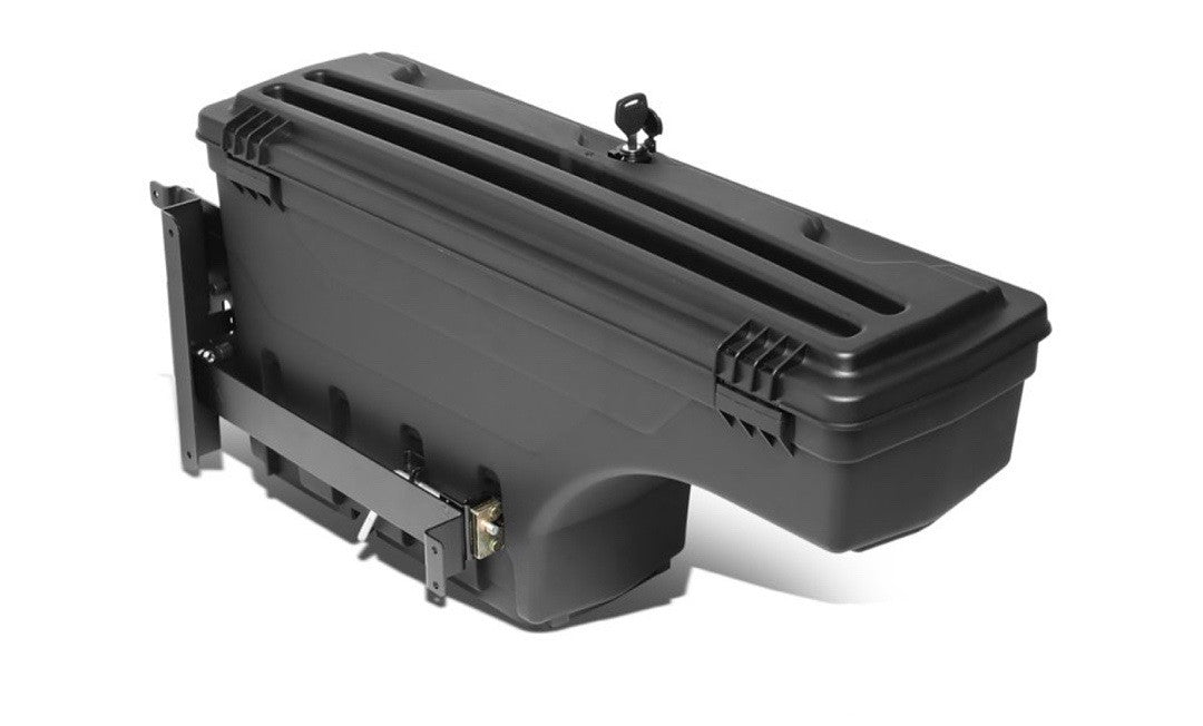 OB ZTL-Y-0199 2015 to 2019 Chevy Colorado GMC Canyon Passenger Side Truck Bed Storage Case Wheel Well Tool Lockable Box 16 17 18 19