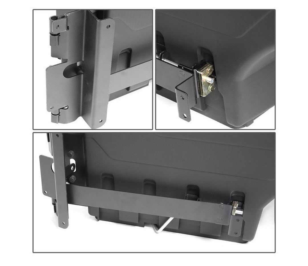 OB ZTL-Y-0199 2015 to 2019 Chevy Colorado GMC Canyon Passenger Side Truck Bed Storage Case Wheel Well Tool Lockable Box 16 17 18 19