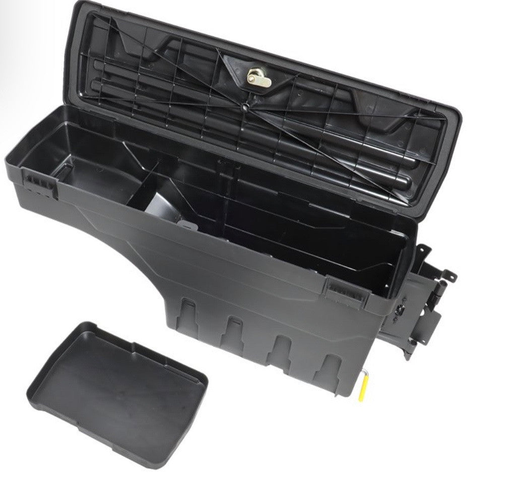 OB ZTL-Y-0199 2015 to 2019 Chevy Colorado GMC Canyon Passenger Side Truck Bed Storage Case Wheel Well Tool Lockable Box 16 17 18 19