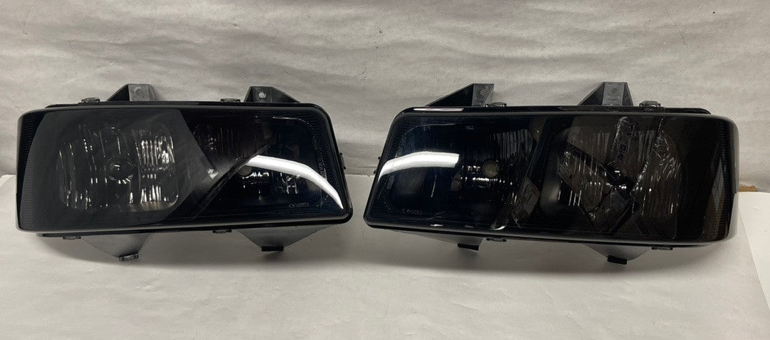 Smoke Lens Headlights 03-20 Chevrolet Express Savana