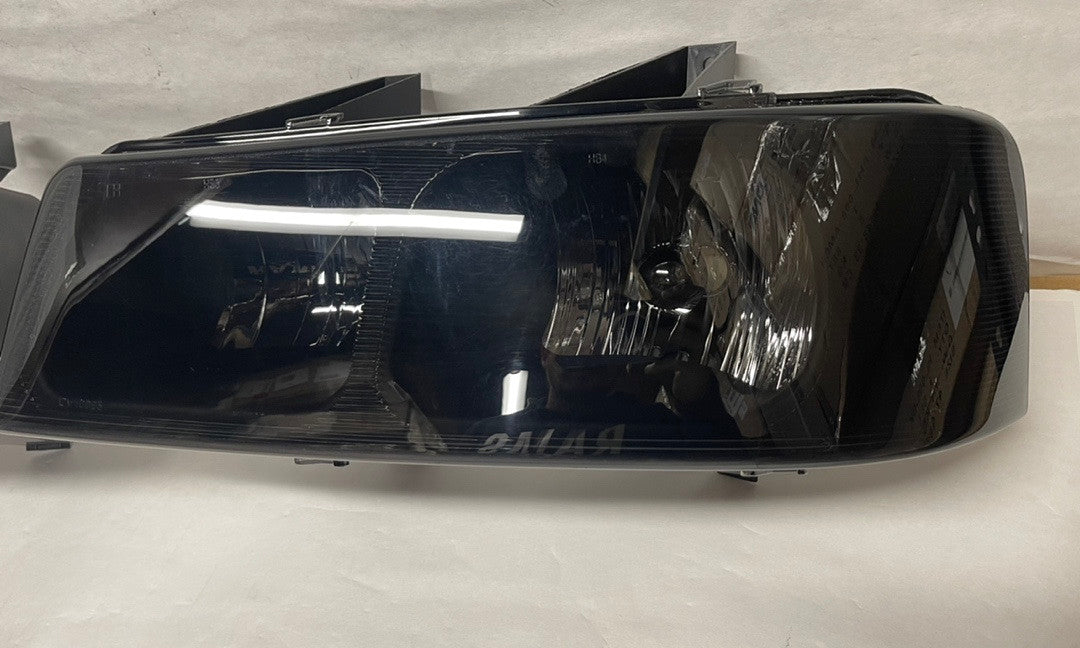 Smoke Lens Headlights 03-20 Chevrolet Express Savana