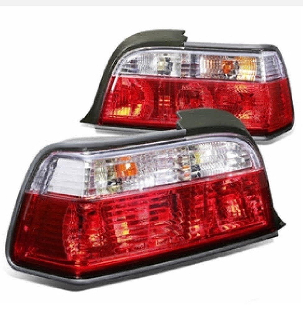 92-99 BMW 318i Converible red smoked coupe taillights e36 bmw