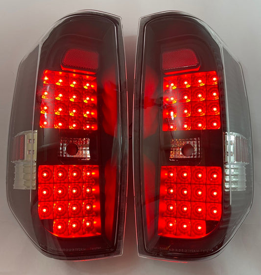 Ob TL-TTU15-LED-BK-CL 14-18 Toyota Tundra LED Black/ Clear Tail Lights