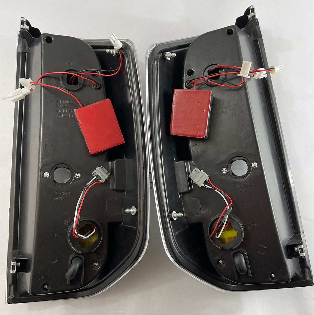 Ob TL-TTU15-LED-BK-CL 14-18 Toyota Tundra LED Black/ Clear Tail Lights