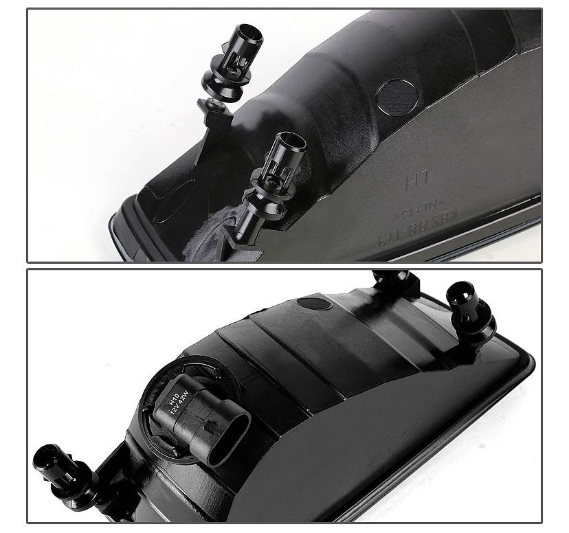 06-10 Ford Explorer 07-10 Sport Trac Front Bumper Smoked Fog Lights Enhance visibility parachoque delantero luz antiniebla ahumado