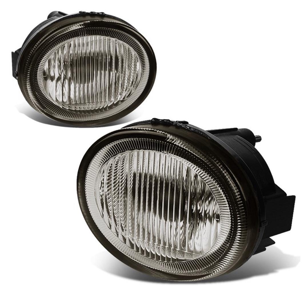 . 2002 to 2003 Nissan Maxima A33 Pair Bumper Driving Fog Light Lamp Smoked Lens