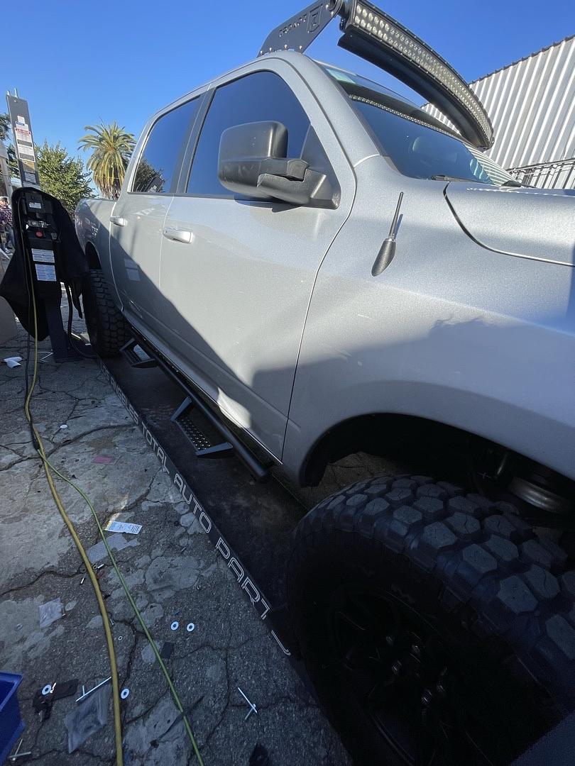 09-18 dodge ram crew cab off road style running boards