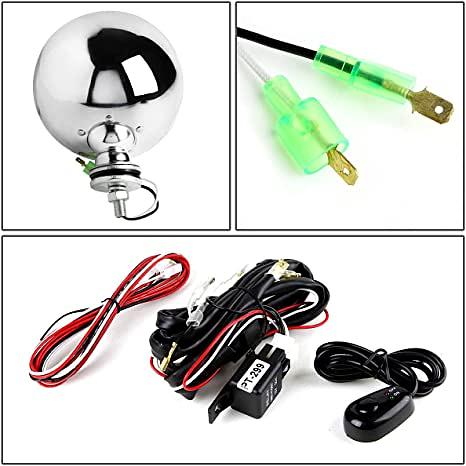 Luces antiniebla redondas de 6 pulgadas con interruptor