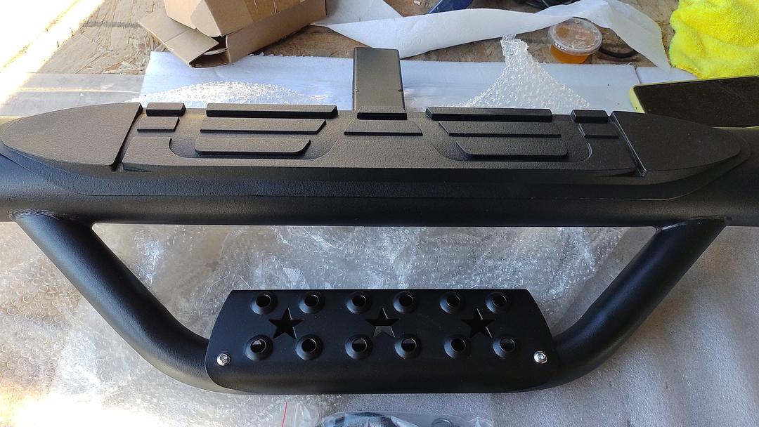 2 Inches Receiver 36.5 Inches x 3.75 Inches Heavy Duty Towing Hitch Step Bar,Black