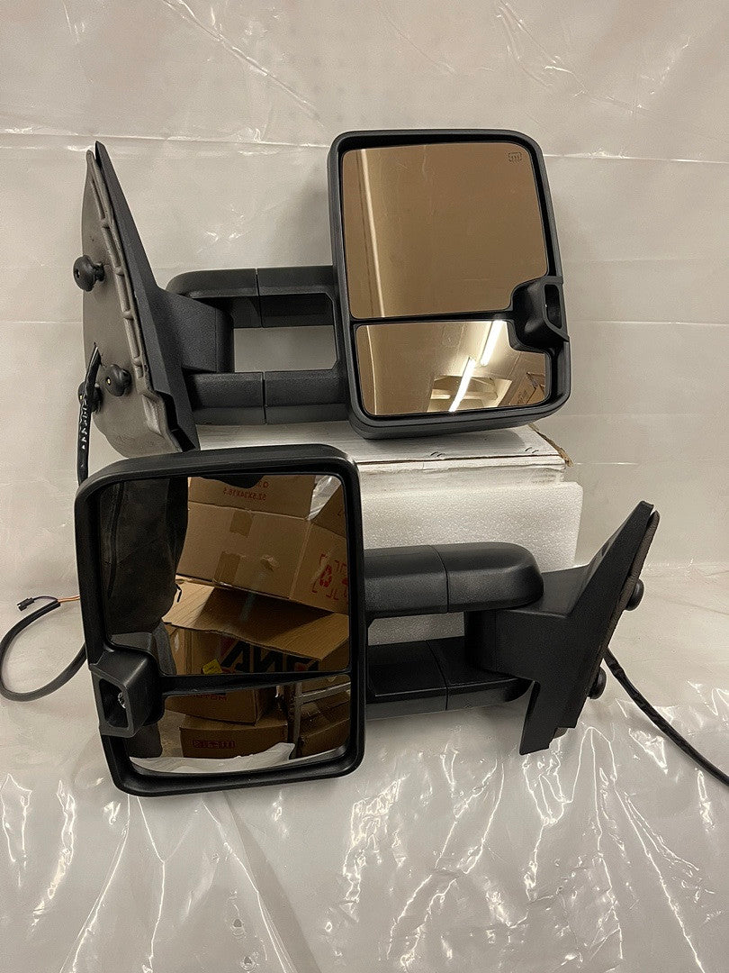 07-13 chevy Led amber Tow Mirror Amber manual adjustment LED 07-13 Silverado/Sierra Tahoe/Yukon