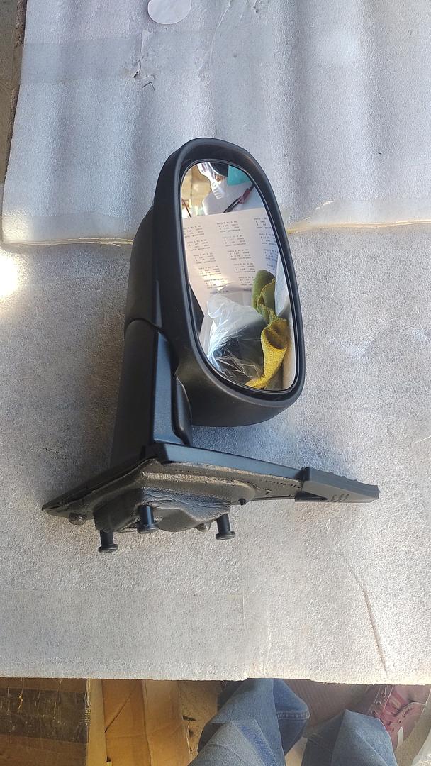DNA Motoring Factory Style Powered Adjustment Mirror Left Side Mirror Replacement For 05-08 Dodge 300