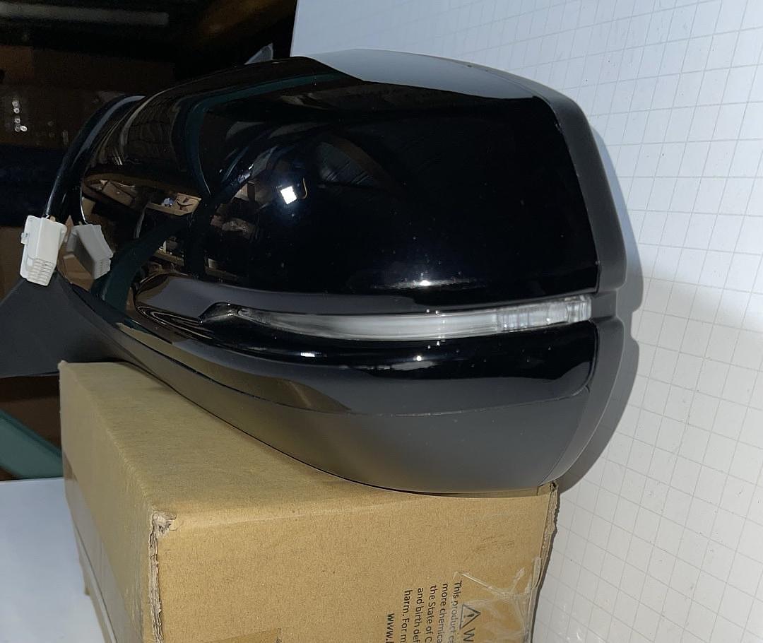 DNA Motoring Powered Adjust Heated Left Driver Side Door View Mirror w/Turn Signal Compatible with 2016-2020 CR-V HR-V