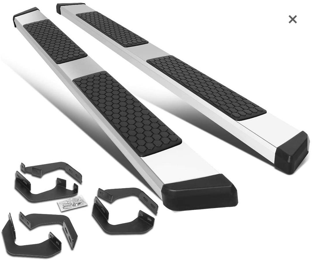07-21 Toyota Tundra 5 Inches Chrome Step Bar Running Boards Crew Cab Universal
