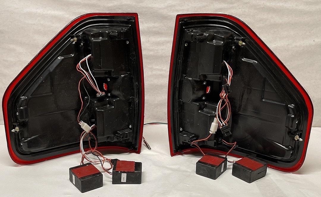 2009 to 2014 Ford F150 Red LED Tail Light Luces Traceras Micas Calaveras Faros Focos Luz Light