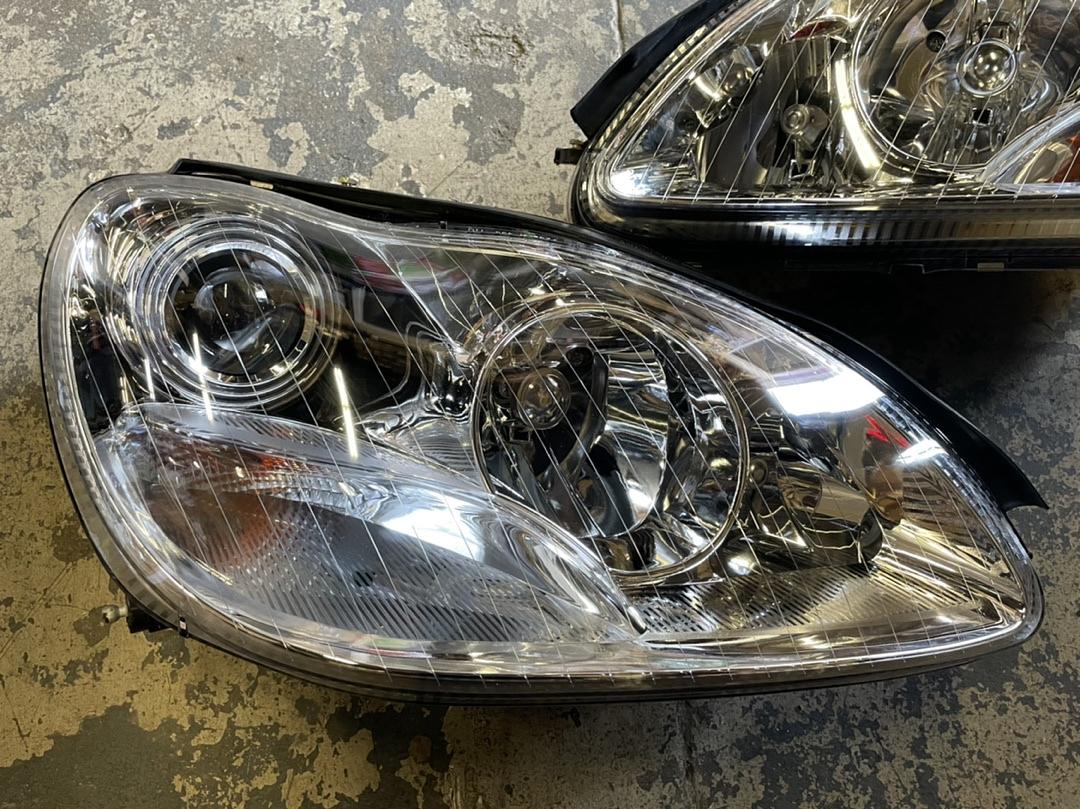 2006 Mercedes Benz S350 S430 S500 S600 00-06 01-06 Mercedes Benz S55 AMG S65 AMG 05-06 chrome housing headlights