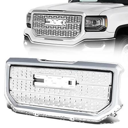 16-18 GMC Sierra Grill Chrome