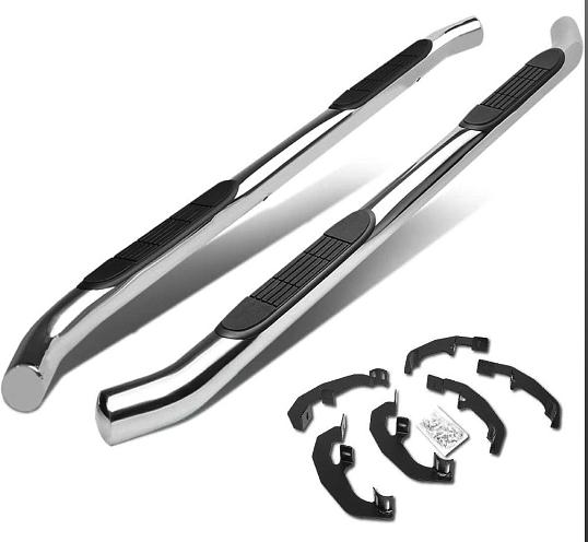 2019 to 2023 Chevrolet Silverado GMC Sierra Extended Cab Only Nerf Bar Estribo Side Step 3 inch