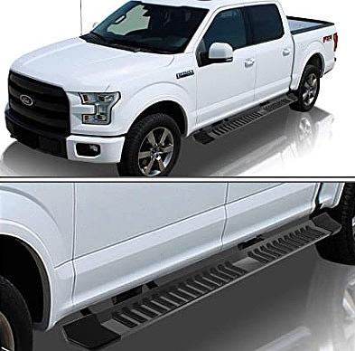 2004 to 2014 Ford F150 Extended Cab 6 inch Black Running boards Estribos Side Step