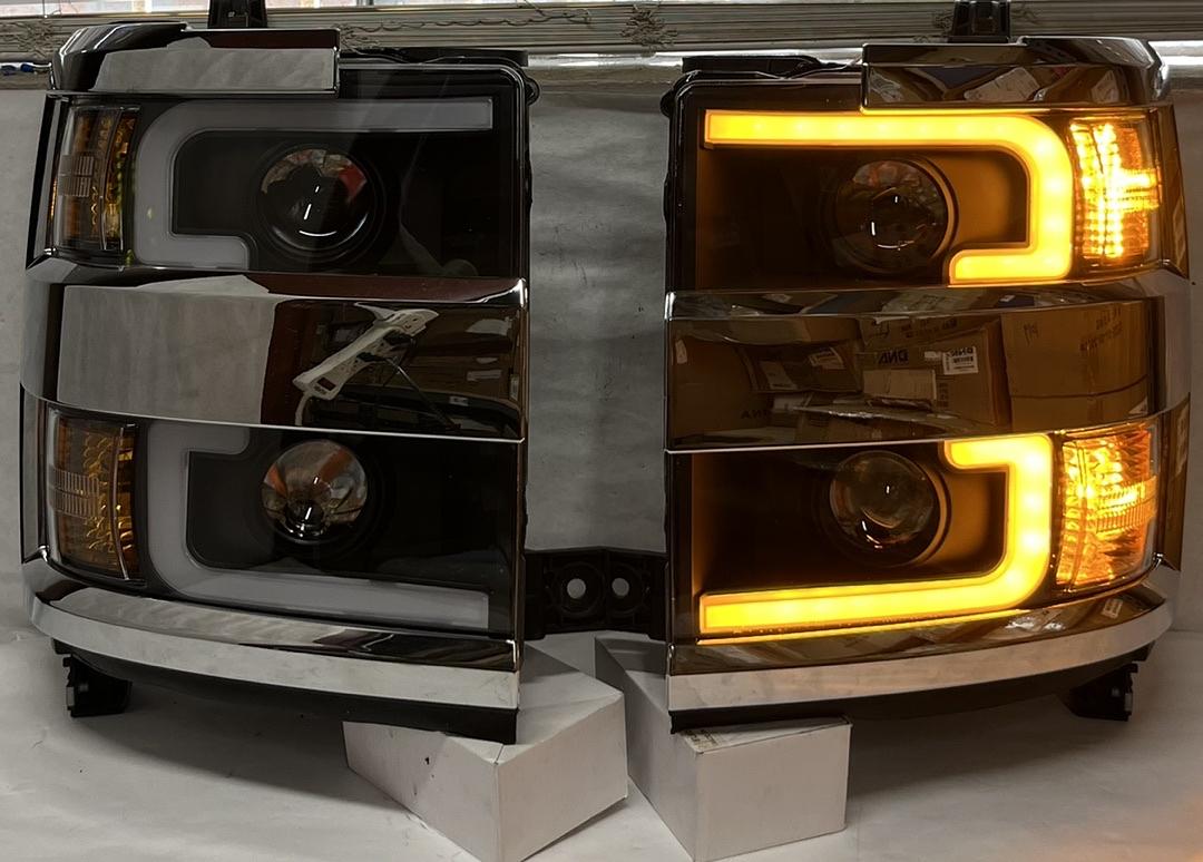 15 to 19 Chevy Silverado Sequential Headlights