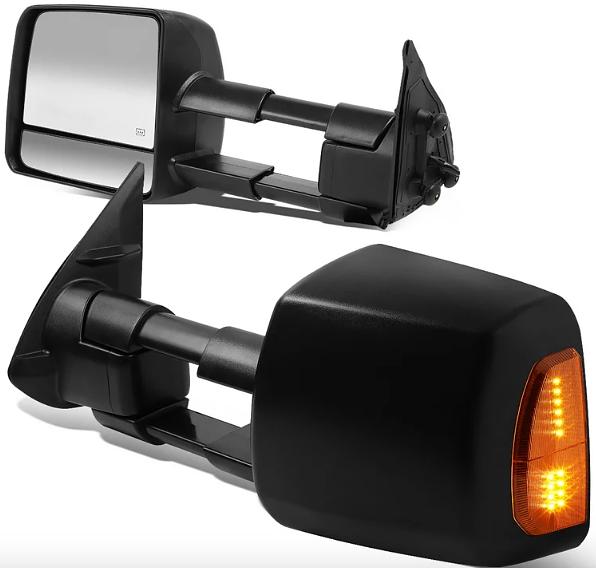 Toyota Tacoma Powered Adjust / Heat / LED Signal Towing Mirrors for 2016 to 2022