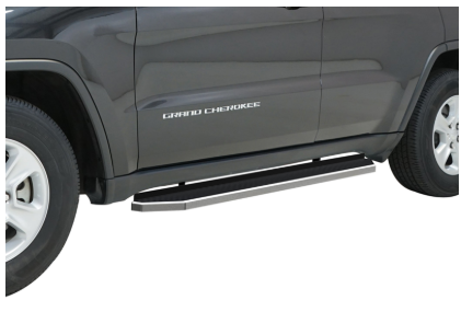 2011 to 2021 Jeep Grand Cherokee Chrome 6 inch Running Boards Side Step Estribos Escalones Cromados