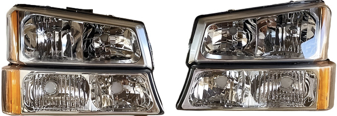 2003 to 2006 Chevrolet Silverado OEM STYLE Headlights Luces Micas Calaveras Faros Focos Luz Light