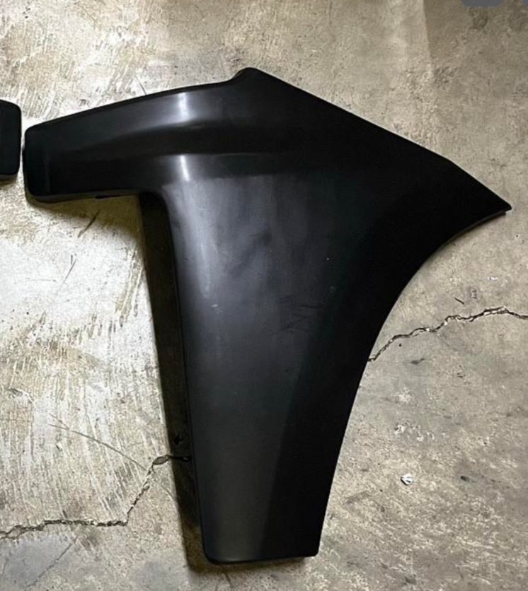 2019 to 2022 Chevrolet Silverado 1500 Front Left Side Lower Primered Bumper Filler Panel